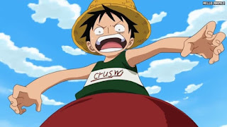 ワンピースアニメ 504話  ルフィ Monkey D. Luffy 幼少期 | ONE PIECE Episode 504 ASL