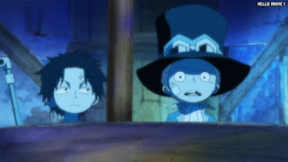 ワンピースアニメ 497話 サボ エース | ONE PIECE Episode 497 ASL