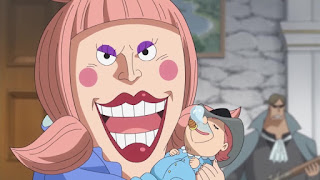 ワンピースアニメ シャーロット・シフォン ファイアタンク海賊団 ONE PIECE Charlotte Chiffon Capone Pez