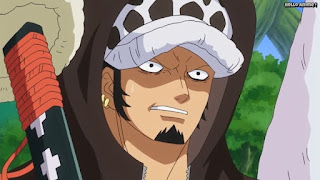 ワンピースアニメ ドレスローザ編 642話 トラファルガー・ロー かっこいい トラ男 Trafalgar Law | ONE PIECE Episode 642