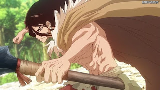 ドクターストーンアニメ 2期8話 獅子王司 Shishio Tsukasa CV.中村悠一 | Dr. STONE Episode 32