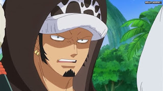 ワンピースアニメ ドレスローザ編 642話 トラファルガー・ロー かっこいい トラ男 Trafalgar Law | ONE PIECE Episode 642