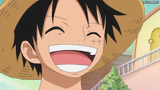 ワンピースアニメ 魚人島編 573話 ルフィ 笑顔 Monkey D. Luffy | ONE PIECE Episode 573