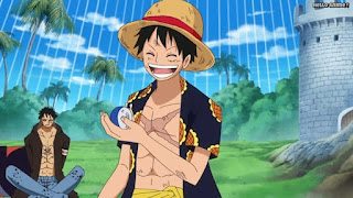 ワンピースアニメ ドレスローザ編 681話 ルフィ 笑顔 Monkey D. Luffy | ONE PIECE Episode 681