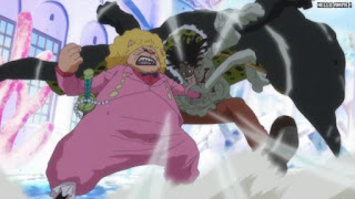 ワンピースアニメ 魚人島編 572話 ペコムズ Pekoms 強い | ONE PIECE Episode 572