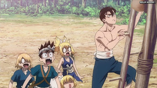 ドクターストーンアニメ 1期18話 金狼 Dr. STONE Episode 18