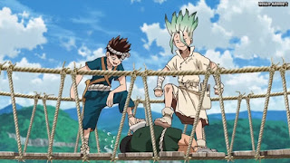 ドクターストーンアニメ 1期13話 石神千空 クロム Dr. STONE Episode 13