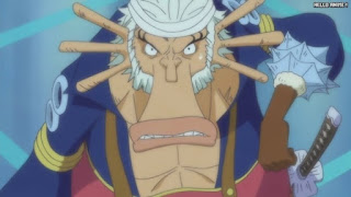 ワンピースアニメ 魚人島編 572話 右大臣 | ONE PIECE Episode 572