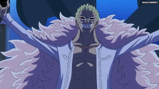 ワンピースアニメ ドレスローザ編 659話 ドフラミンゴ ドフィ DonQuixote Doflamingo | ONE PIECE Episode 659