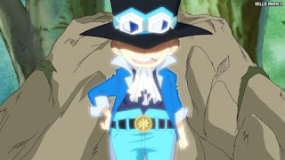 ワンピースアニメ 504話 サボ | ONE PIECE Episode 504