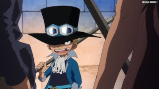 ワンピースアニメ 497話 サボ 幼少期 | ONE PIECE Episode 497 ASL