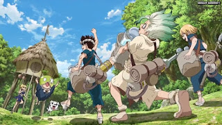 ドクターストーンアニメ 1期13話 Dr. STONE Episode 13