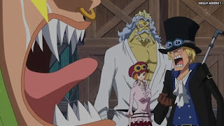 ワンピースアニメ ドレスローザ編 681話 バルトロメオ サボ | ONE PIECE Episode 681