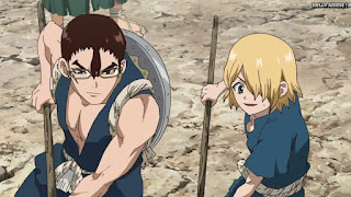 ドクターストーンアニメ 2期8話 金狼 銀狼 | Dr. STONE Episode 32