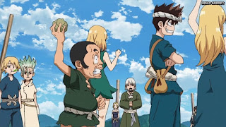 ドクターストーンアニメ 1期13話 マントル Dr. STONE Episode 13