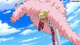 ワンピースアニメ ドレスローザ編 642話 ドフラミンゴ ドフィ DonQuixote Doflamingo | ONE PIECE Episode 642