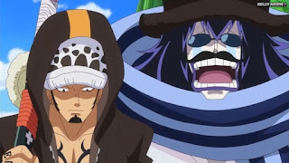 ワンピースアニメ ドレスローザ編 642話 トラファルガー・ロー シーザー・クラウン | ONE PIECE Episode 642