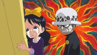 ワンピースアニメ トラファルガーロー 幼少期 ベビー5 CV.神谷浩史 Trafalgar D. Water Law ONE PIECE