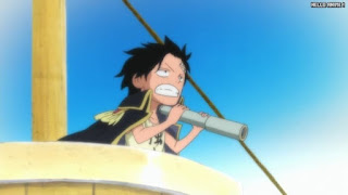 ワンピースアニメ 497話 エース 幼少期 | ONE PIECE Episode 497 ASL