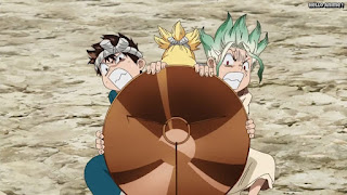 ドクターストーンアニメ 2期8話 クロム 千空 | Dr. STONE Episode 32