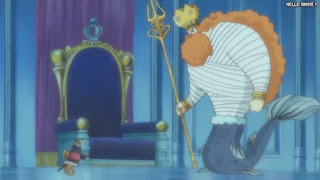 ワンピースアニメ 魚人島編 572話 ネプチューン じゃもん | ONE PIECE Episode 572