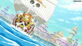 ワンピースアニメ 魚人島編 573話 サニー号 | ONE PIECE Episode 573