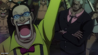 ワンピース アニメ 1086話 Mr.1 Mr.3 クロスギルド ONE PIECE Episode 1086 CROSS GUILD