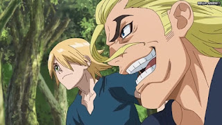 ドクターストーンアニメ 2期8話 クロム 銀狼 | Dr. STONE Episode 32