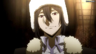 文ストアニメ 4期4話 フョードル ドスくん Fyodor Dostoevsky 石田彰 文豪ストレイドッグス Bungo Stray Dogs Episode 41