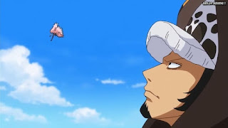 ワンピースアニメ ドレスローザ編 642話 トラファルガー・ロー かっこいい トラ男 Trafalgar Law | ONE PIECE Episode 642