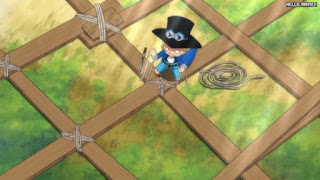 ワンピースアニメ 497話 サボ 幼少期 | ONE PIECE Episode 497 ASL