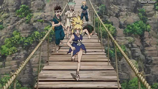 ドクターストーンアニメ 1期13話 コハク Dr. STONE Episode 13