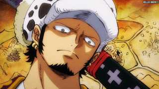 ワンピースアニメ トラファルガー・ロー かっこいい トラ男 ONE PIECE Trafalgar Law