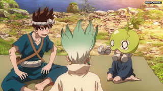 ドクターストーンアニメ 1期11話 スイカ クロム Dr. STONE Episode 11