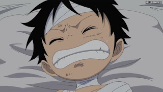 ワンピースアニメ 504話 幼少期 ルフィ Monkey D. Luffy | ONE PIECE Episode 504 ASL