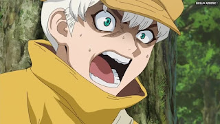 ドクターストーンアニメ 2期8話 西園寺羽京 うきょう Saionji Ukyo CV.小野賢章 | Dr. STONE Episode 32