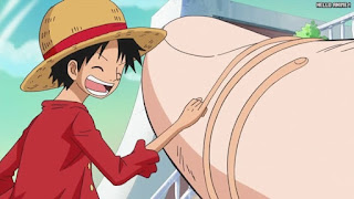 ワンピースアニメ 魚人島編 573話 ルフィ 笑顔 Monkey D. Luffy | ONE PIECE Episode 573