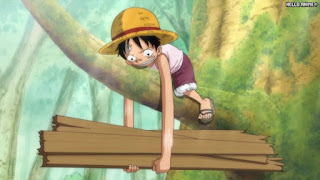 ワンピースアニメ 497話 幼少期 ルフィ Monkey D. Luffy | ONE PIECE Episode 497 ASL