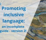 Accessibility at EGU: Promoting inclusive language, an incomplete guide – VERSION 2!