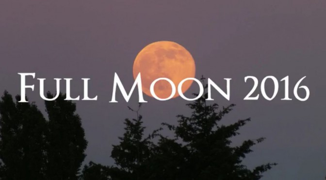 En vidéo : Full Moon 2016, un hommage à la Pleine Lune