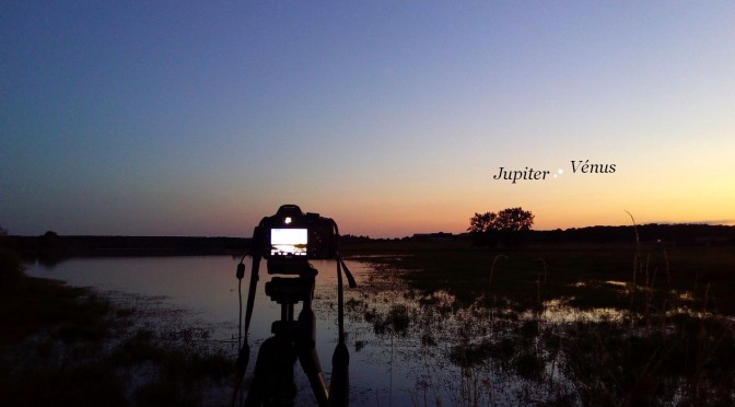 27 août : Vénus et Jupiter ont rendez-vous au crépuscule