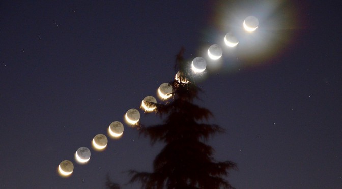 Chapelet de lumière cendrée à l’aube du 27 octobre