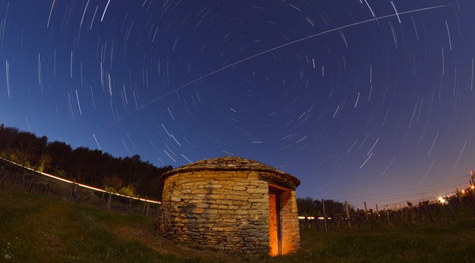 La Station spatiale survole une cabotte