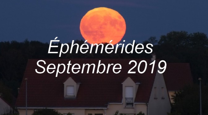 Que voir dans le ciel nocturne au mois de septembre 2019