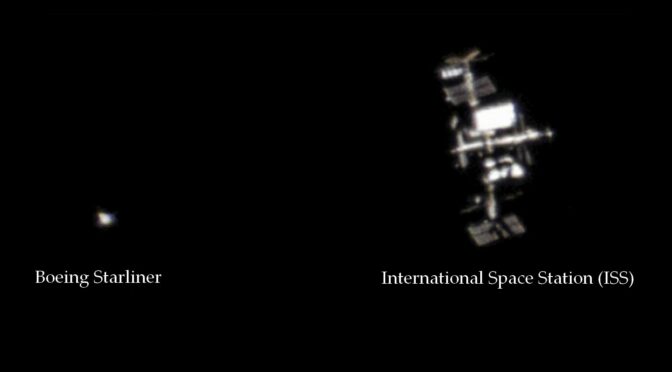 Stupéfiant : un amateur filme la capsule Starliner derrière l’ISS