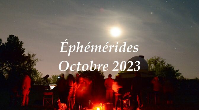 Éphémérides : le ciel du mois d’octobre 2023