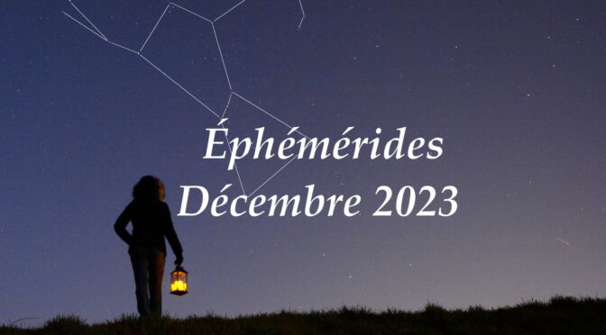 Éphémérides : le ciel du mois de décembre 2023