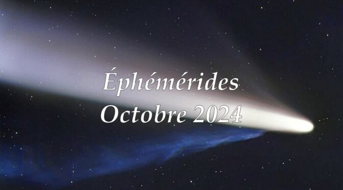 Éphémérides : le ciel du mois d’octobre 2024