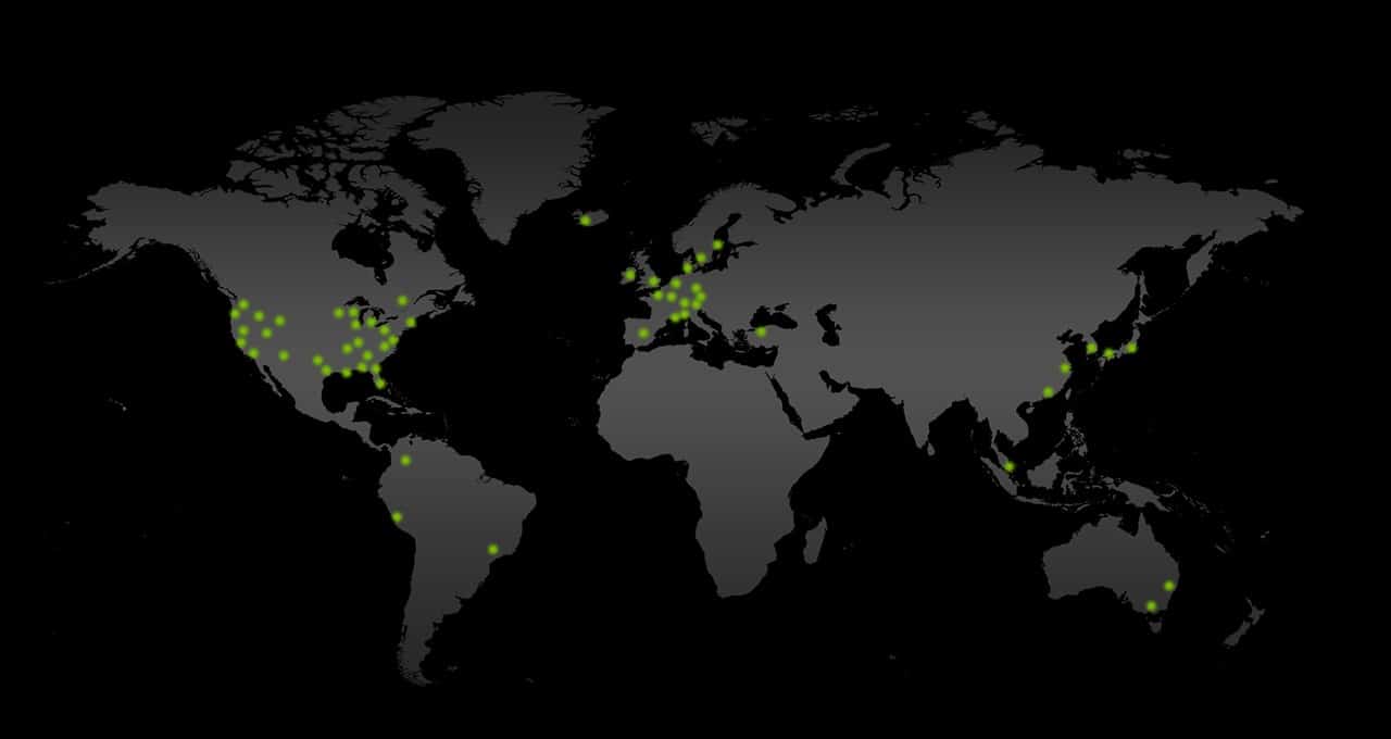 DGX-Ready Collocation Map