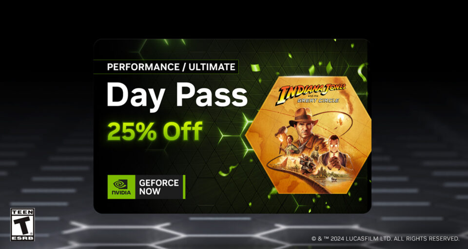 Day Pass sale on GeForce NOW